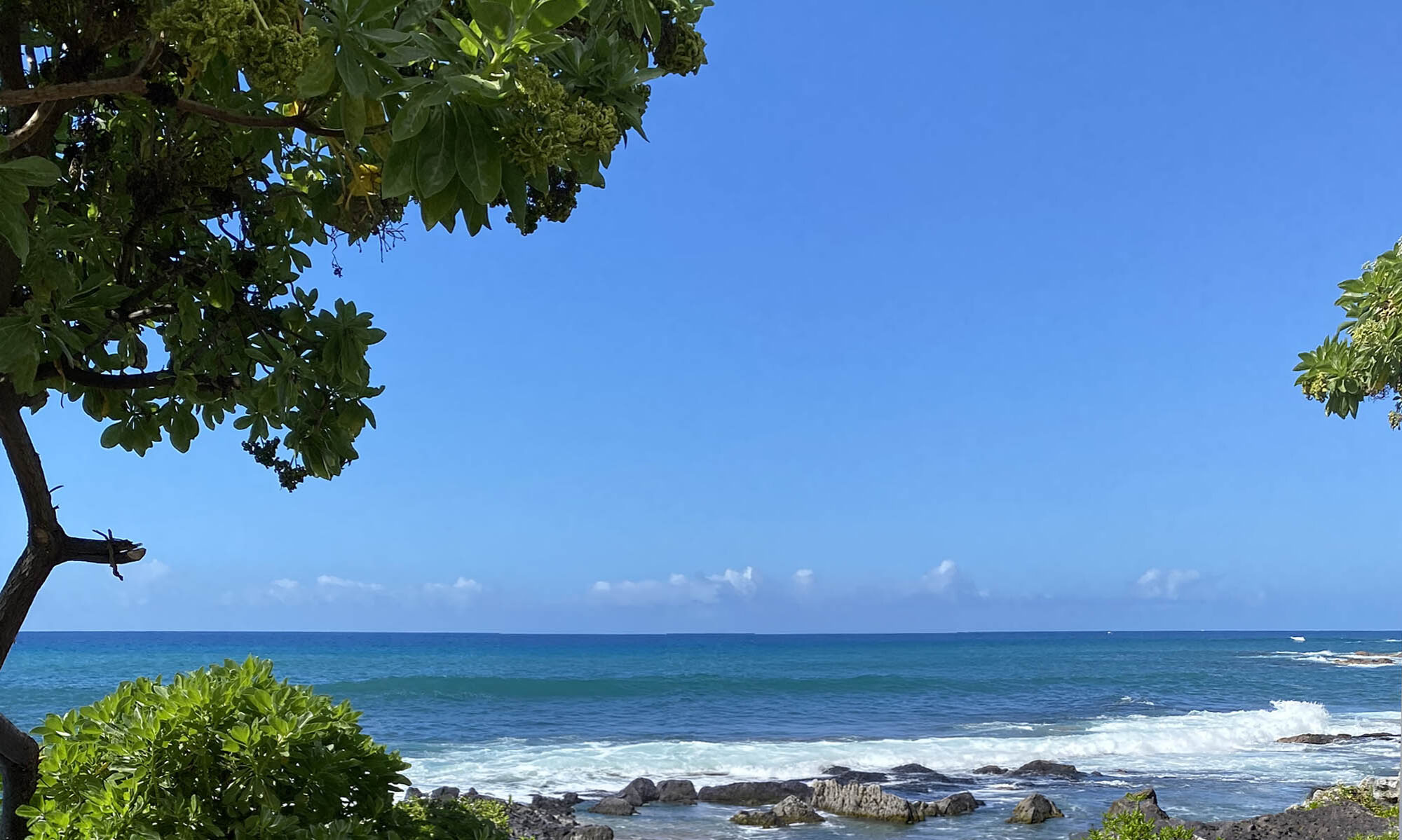 Blue Sky over Blue Pacific